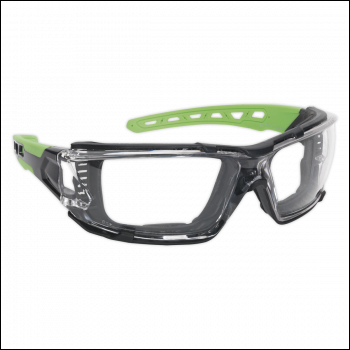 Sealey SSP68 Worksafe® Safety Spectacles with EVA Padding - Clear Lens