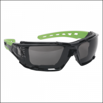 Sealey SSP69 Safety Spectacles with EVA Foam Lining - Anti-Glare Lens