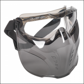 Sealey SSP76 Worksafe® Safety Goggles with Detachable Face Shield
