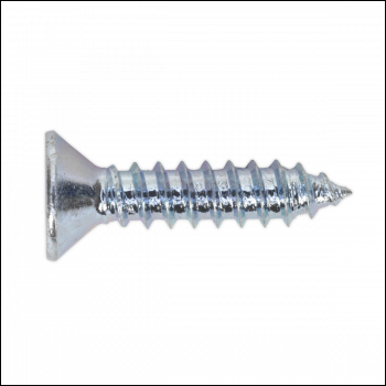 Sealey ST4219 Self-Tapping Countersunk Pozi Screw 4.2 x 19mm, DIN 7982 - Pack of 100