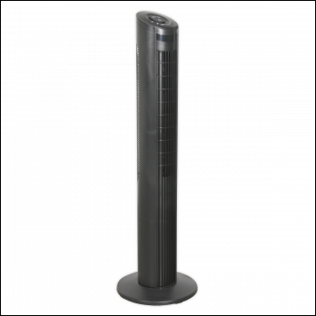 Sealey STF42 3-Speed Oscillating Tower Fan 42 inch  230V