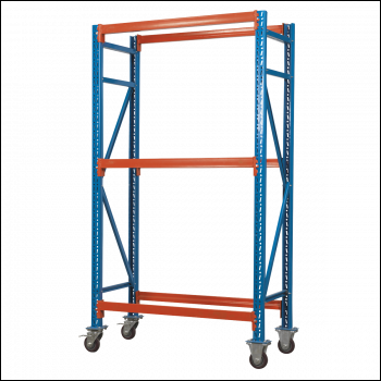 Sealey STR007 2-Level Mobile Tyre Rack 200kg Capacity Per Level