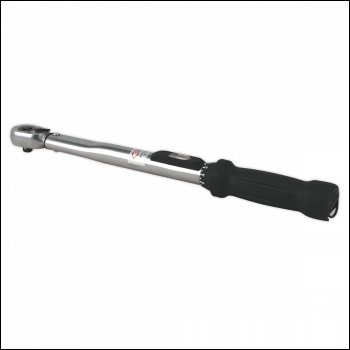 Sealey STW200 Premier Calibrated Locking Micrometer Style Torque Wrench 3/8 inch Sq Drive10-110Nm