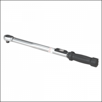Sealey STW201 Premier Calibrated Locking Micrometer Style Torque Wrench 1/2 inch Sq Drive 40-210Nm