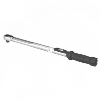 Sealey STW201 Torque Wrench Locking Micrometer Style 1/2 inch Sq Drive 40-210Nm(30-150lb.ft) Calibrated