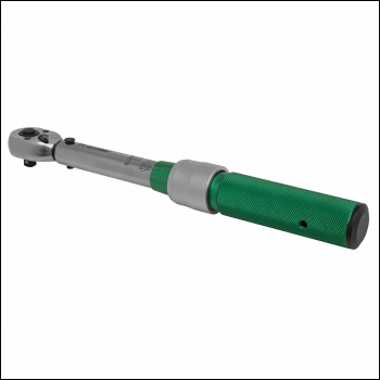 Sealey STW901 Premier Calibrated Micrometer Torque Wrench 1/4 inch Sq Drive 5-25Nm