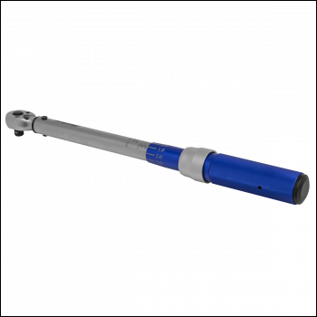 Sealey STW903 Premier Calibrated Micrometer Torque Wrench 3/8 inch Sq Drive 20-120Nm
