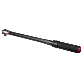 Sealey STW904B Torque Wrench Micrometer 1/2 inch Sq Drive Calibrated 40-220Nm - Premier Black