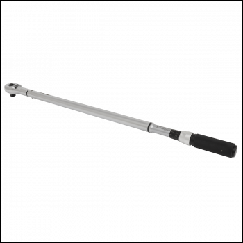 Sealey STW906 Premier Calibrated Micrometer Torque Wrench 3/4 inch Sq Drive 100-600Nm