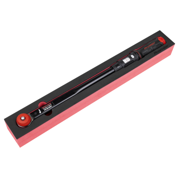 Sealey STW926 Premier Black Calibrated Micrometer Torque Wrench with 1/2 inch Sq Push-Through Drive 80-420Nm
