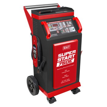 Sealey SUPERSTART750E 6/12/24V Battery Starter/Charger 750A