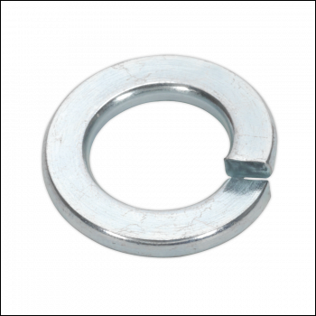 Sealey SWM10 Zinc Plated Spring Washer M10, DIN 127B - Pack of 50