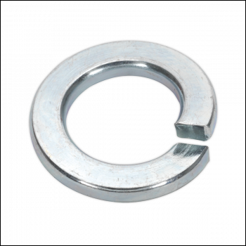 Sealey SWM14 Zinc Plated Spring Washer M14, DIN 127B - Pack of 50