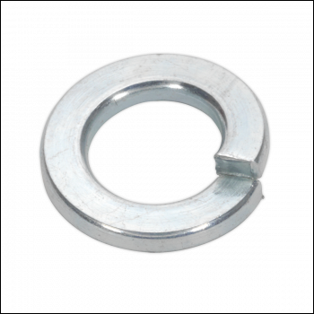 Sealey SWM8 Spring Washer DIN 127B M8 Zinc Pack of 100