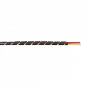 Sealey SWS48 Spiral Wrap Cable Sleeving 4-8mm 10m