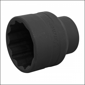Sealey SX014 Premier Bi-Hex Impact Socket 3/4 inch Sq Drive 50mm