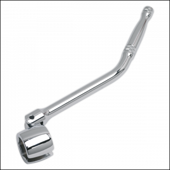 Sealey SX0222 Oxygen Sensor Wrench with Flexi-Handle 22mm