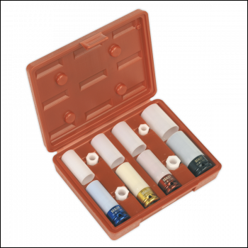 Sealey SX030 Alloy Wheel Impact Socket Set 1/2 inch Sq Drive 4pc