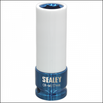 Sealey SX03017 Alloy Wheel Impact Socket 17mm 1/2 inch Sq Drive