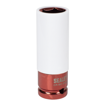 Sealey SX03021 Alloy Wheel Impact Socket 1/2 inch Sq Drive 21mm