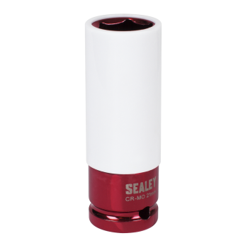 Sealey SX03021 Alloy Wheel Impact Socket 1/2 inch Sq Drive 21mm
