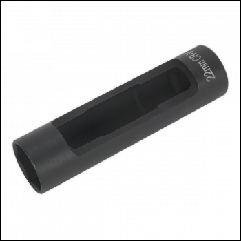 Sealey SX041 Injector Socket 1/2 inch Sq Drive 22 x 100mm