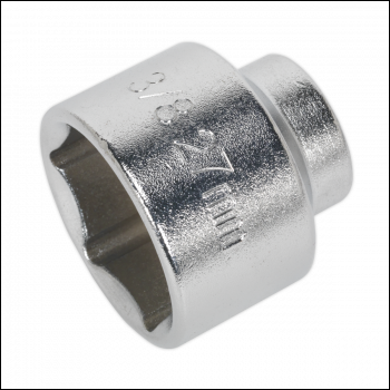 Sealey SX112 Low Profile Oil Filter Socket 3/8 inch Sq Drive 27mm