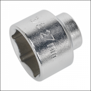 Sealey SX112 Low Profile Oil Filter Socket 27mm 3/8 inch Sq Drive