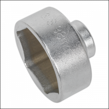 Sealey SX115 Low Profile Oil Filter Socket 3/8 inch Sq Drive 38mm