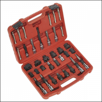 Sealey SX404 Alternator Freewheel Pulley Removal Set 35pc