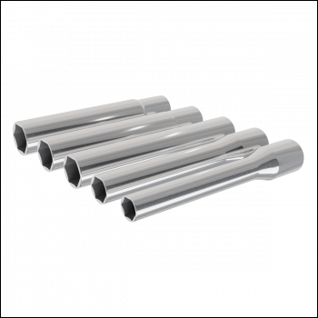 Sealey SX814 Extra-Deep Socket Set 3/8 inch Sq Drive 5pc