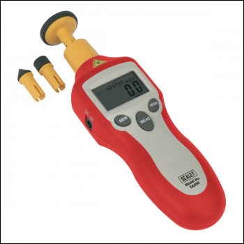 Sealey TA050 Contact/Non-Contact Digital Tachometer