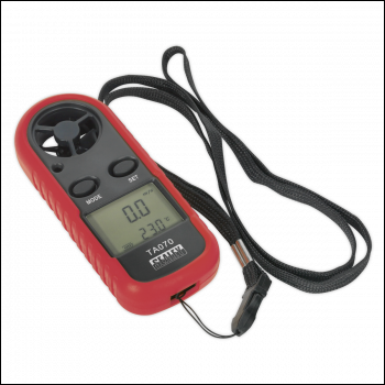 Sealey TA070 Anemometer with Beaufort Scale