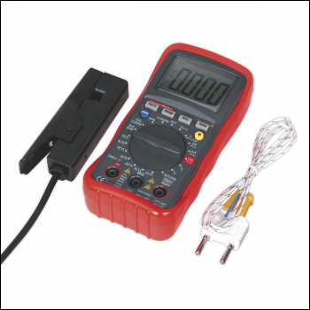 Sealey TA201 13-Function Digital Automotive Multimeter with Inductive Coupler