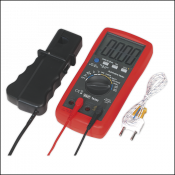 Sealey TA202 14-Function Digital Automotive Multimeter with Inductive Coupler