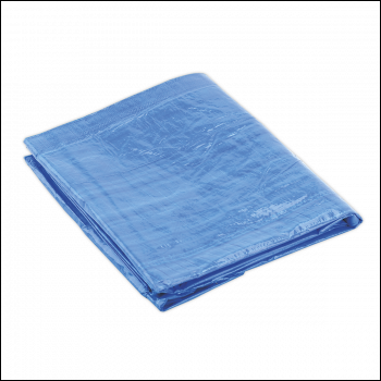 Sealey TARP1824 Tarpaulin 5.49 x 7.32m - Blue