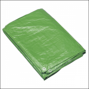Sealey TARP68G Tarpaulin 1.73 x 2.31m - Green