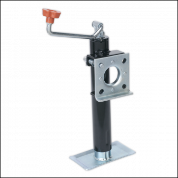Sealey TB373 Trailer Jack with Weld-On Swivel Mount 250mm Travel - 900kg Capacity