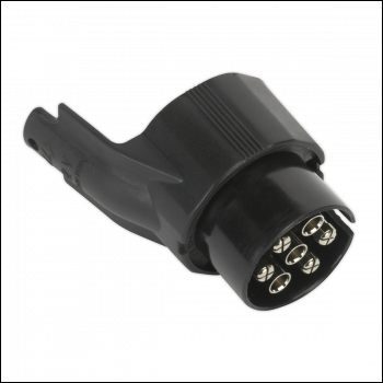 Sealey TB43 Socket Conversion Adaptor 7-Pin N-Type - 13-Pin Euro 12V