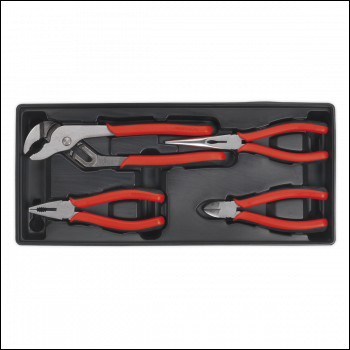 Sealey TBT02 Premier Pliers Set with Tool Tray 4pc