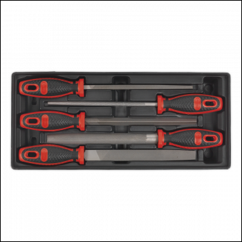 Sealey TBT09 Tool Tray with Engineer’s File Set 5pc