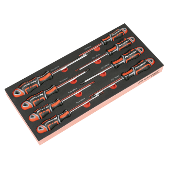 Sealey TBT55 Premier TRX-Star* Screwdriver Set with Tool Tray 8pc