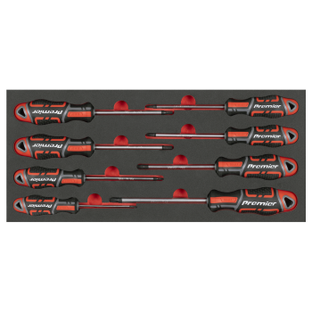 Sealey TBT55 TRX-Star* Screwdriver Set with Tool Tray 8pc
