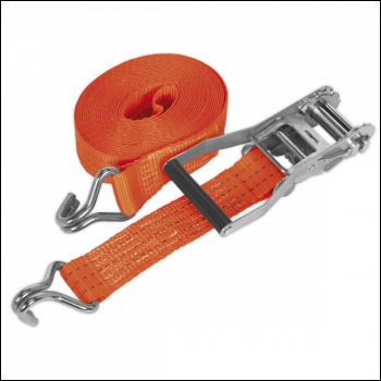 Sealey TD3010J Ratchet Strap Polyester Webbing 50mm x 10m 3000kg Breaking Strength