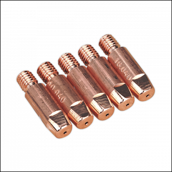 Sealey TG100/2 Contact Tip 1mm MB25/MB36 - Pack of 5