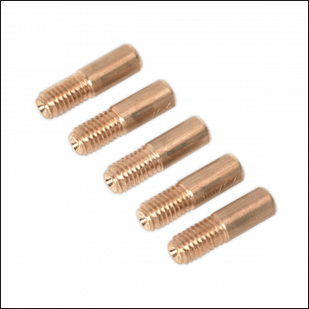 Sealey TG100/3 Contact Tip 1mm MB14 - Pack of 5
