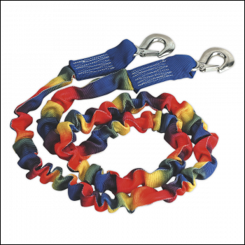 Sealey TH3002 Tow Rope 3000kg Rolling Load Capacity