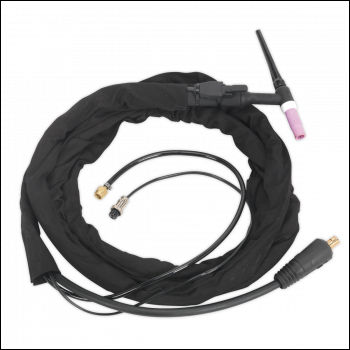Sealey TIG11S TIG Inverter Welding Torch with Push-Button 16mm²