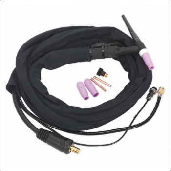 Sealey TIG12S TIG Inverter Welding Torch with Push-Button 25mm²