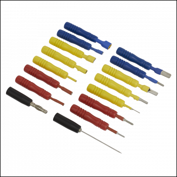 Sealey TLCS01 Test Lead Connector Set 16pc